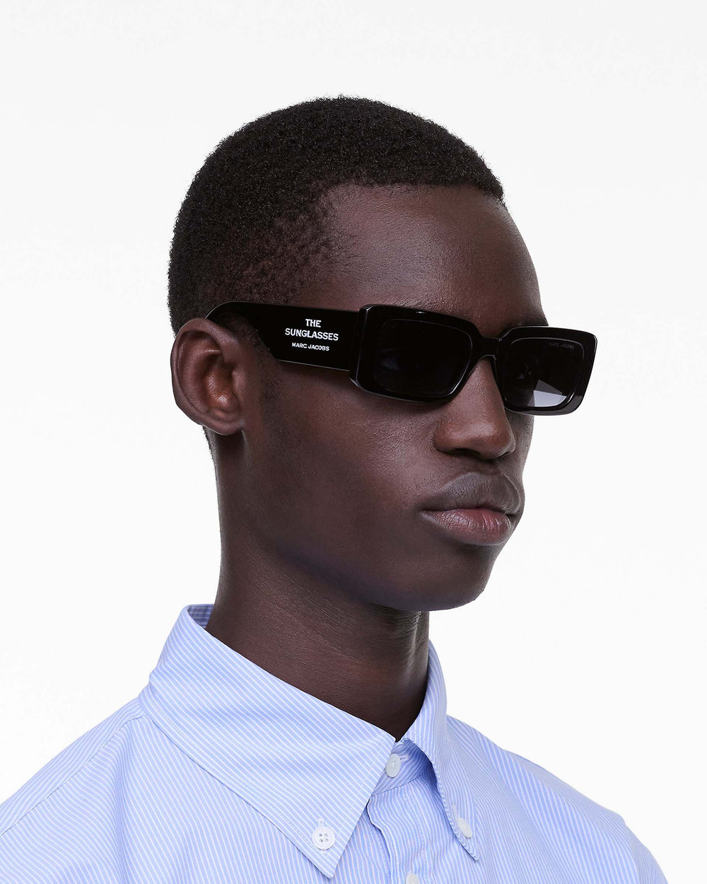 The Rectangle Sunglasses - Black