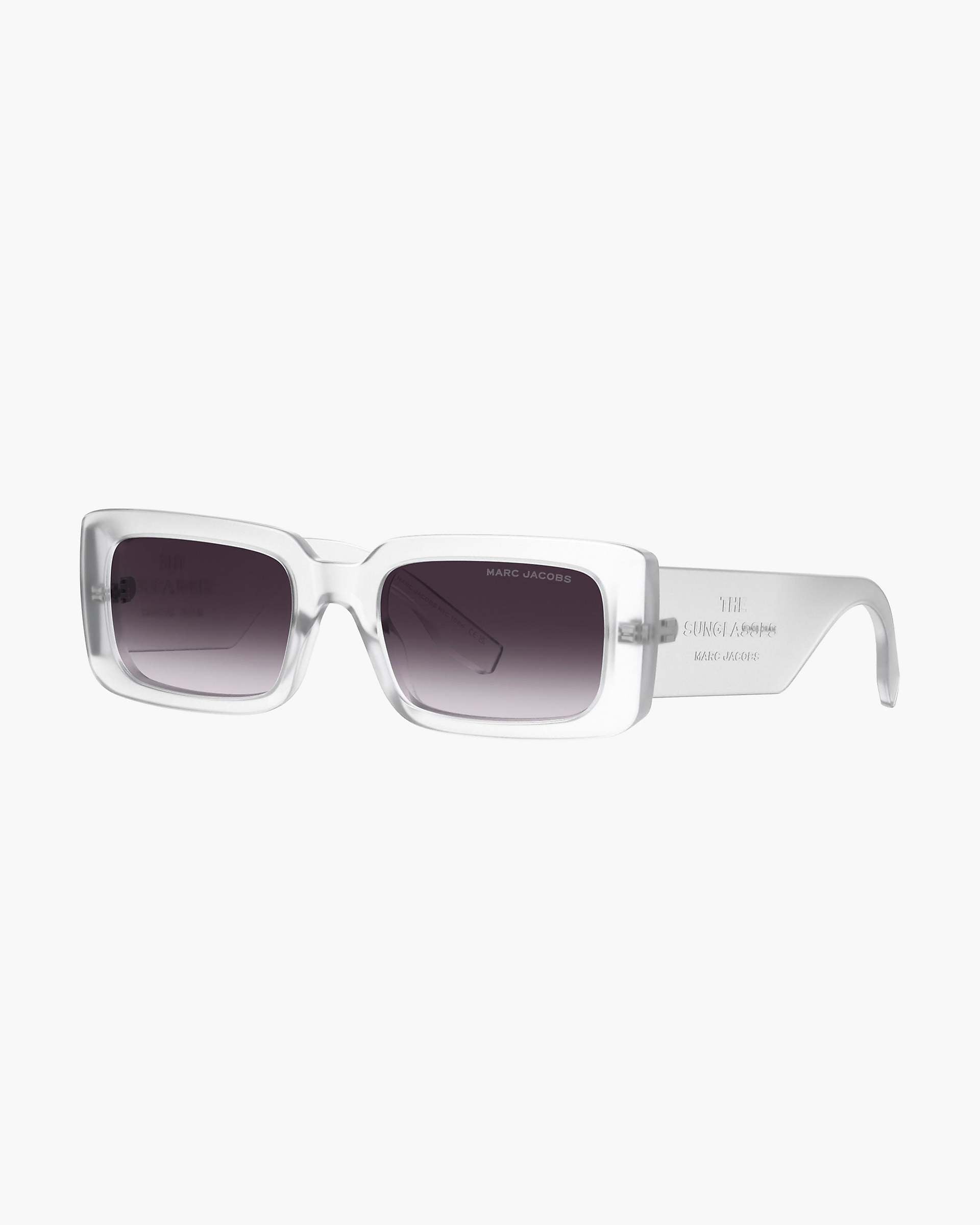 The Rectangle Sunglasses - Clear