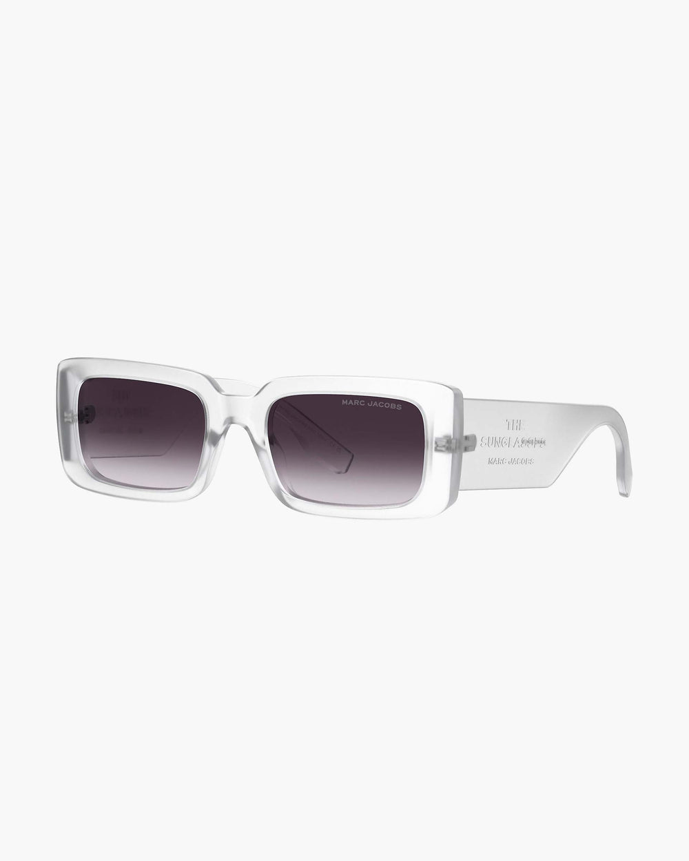 The Rectangle Sunglasses - Clear