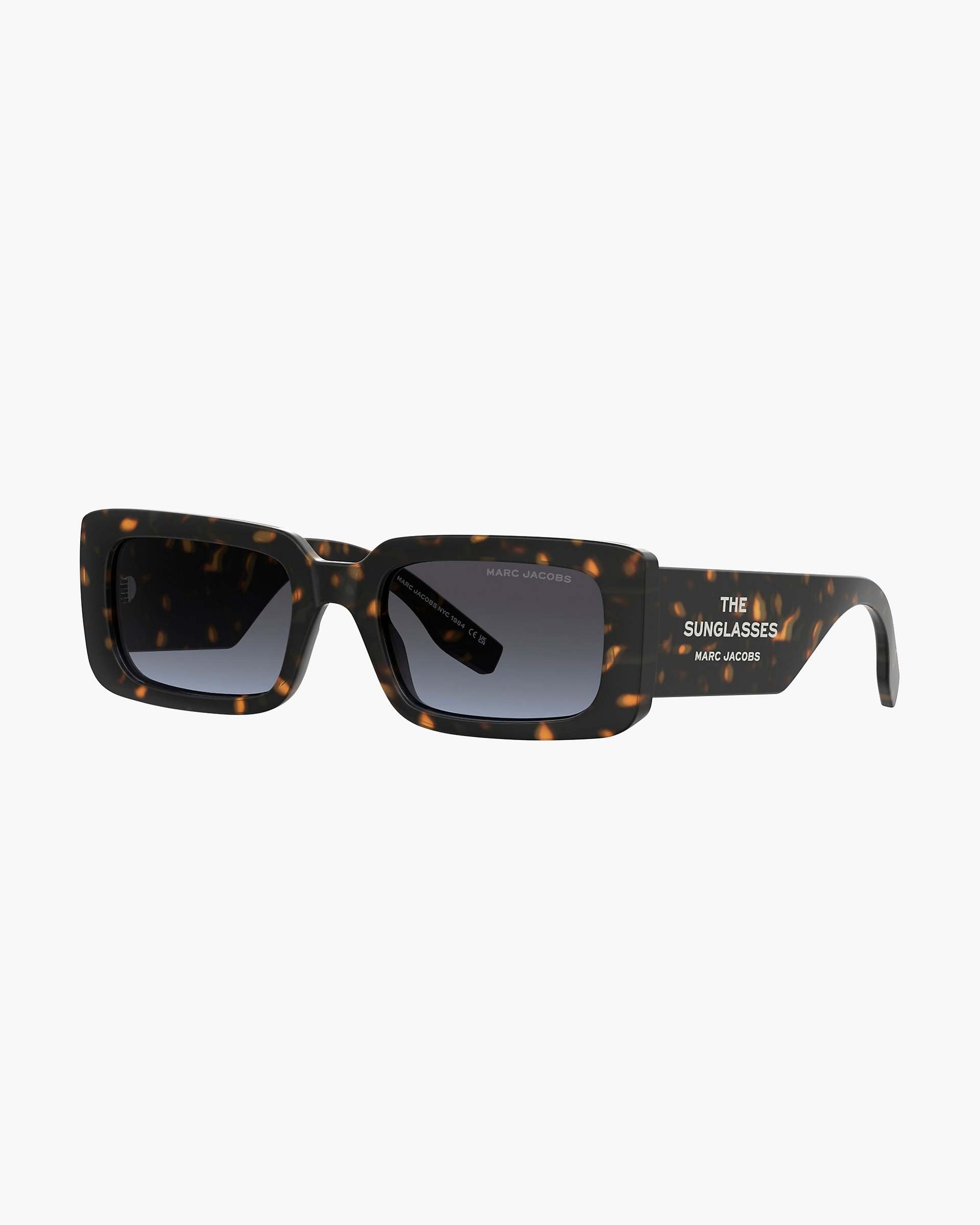 The Rectangle Sunglasses - Havana