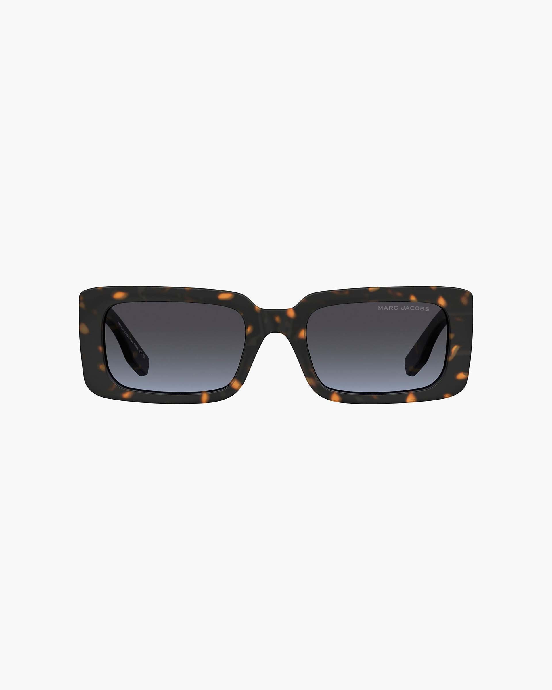 The Rectangle Sunglasses - Havana