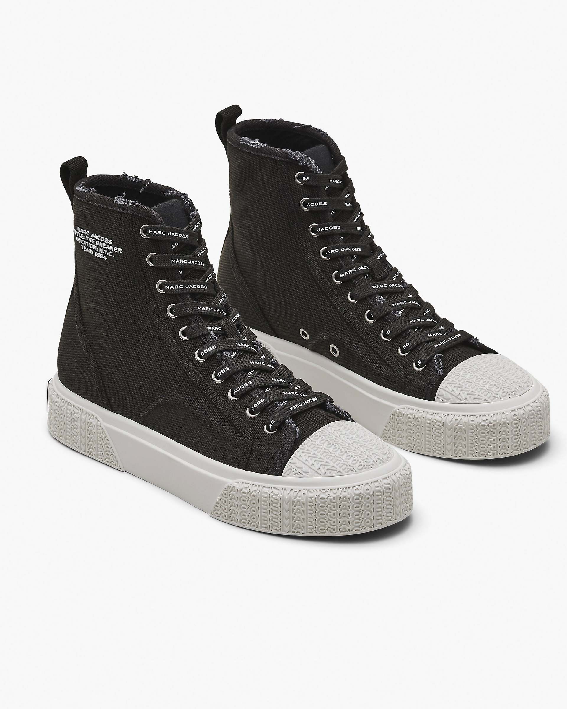 The High Top Sneaker - Black|Black