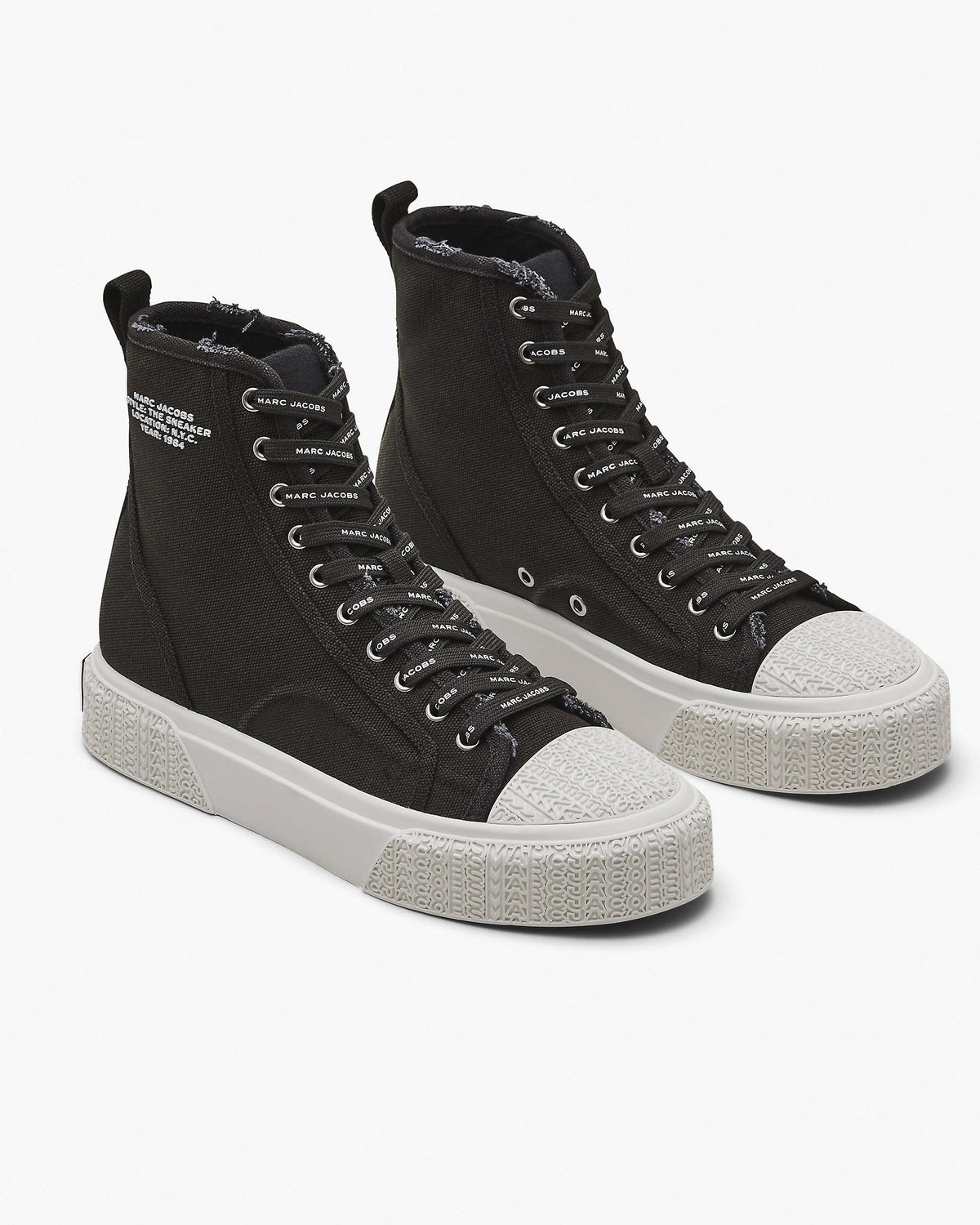 The High Top Sneaker - Black|Black