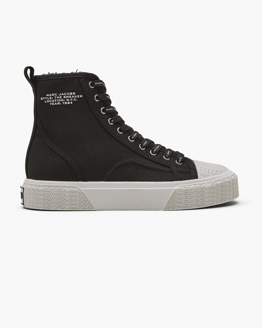 The High Top Sneaker - Black|Black