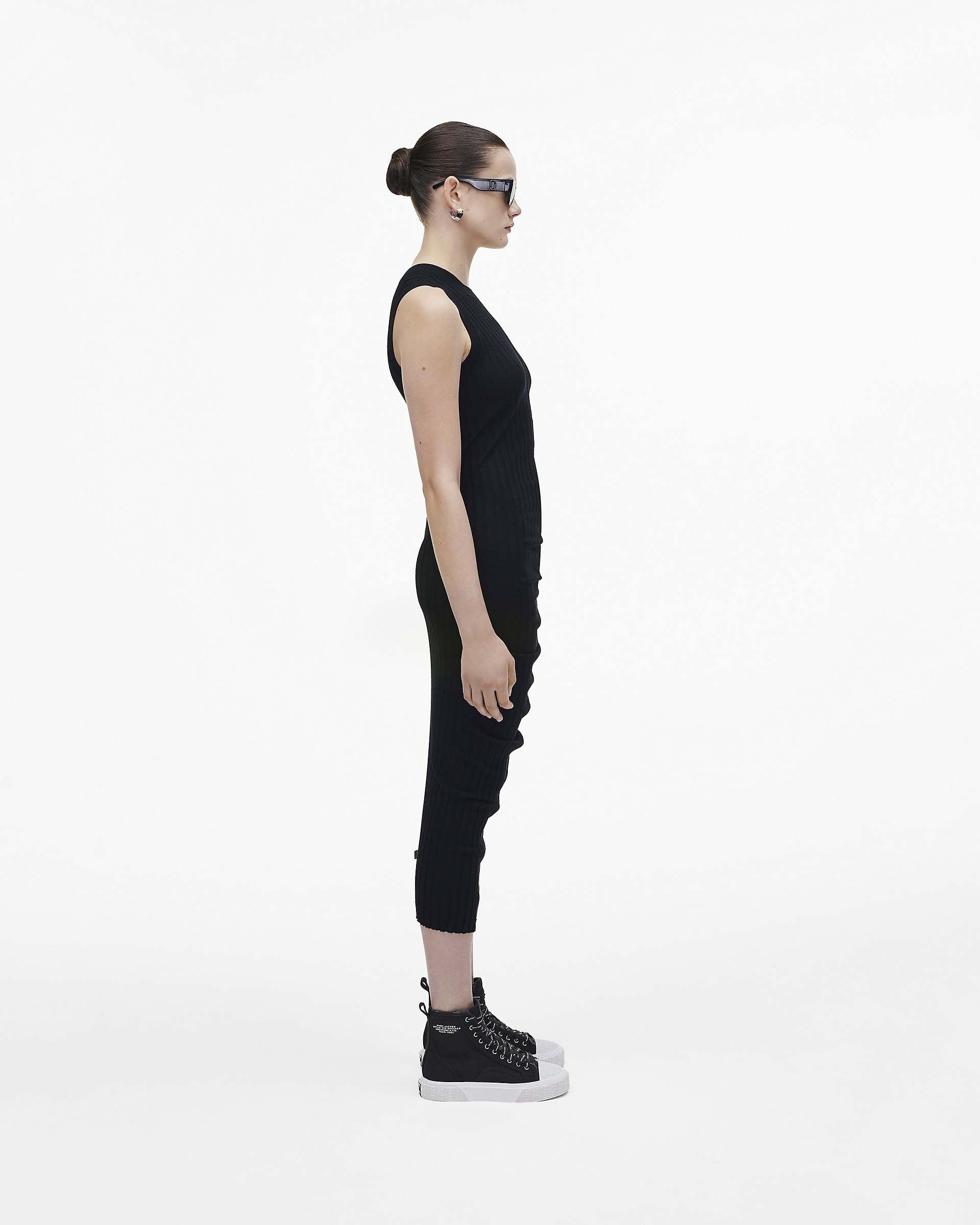 The High Top Sneaker - Black|Black