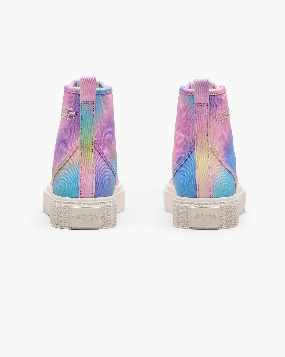 The Airbrush Canvas Sneaker - Blue Multi
