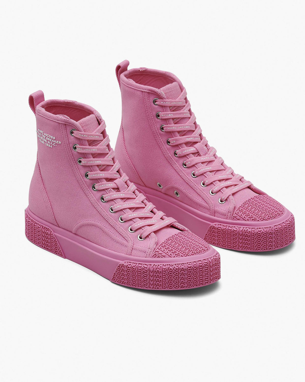 The High Top Sneaker - Petal Pink|Petal Pink