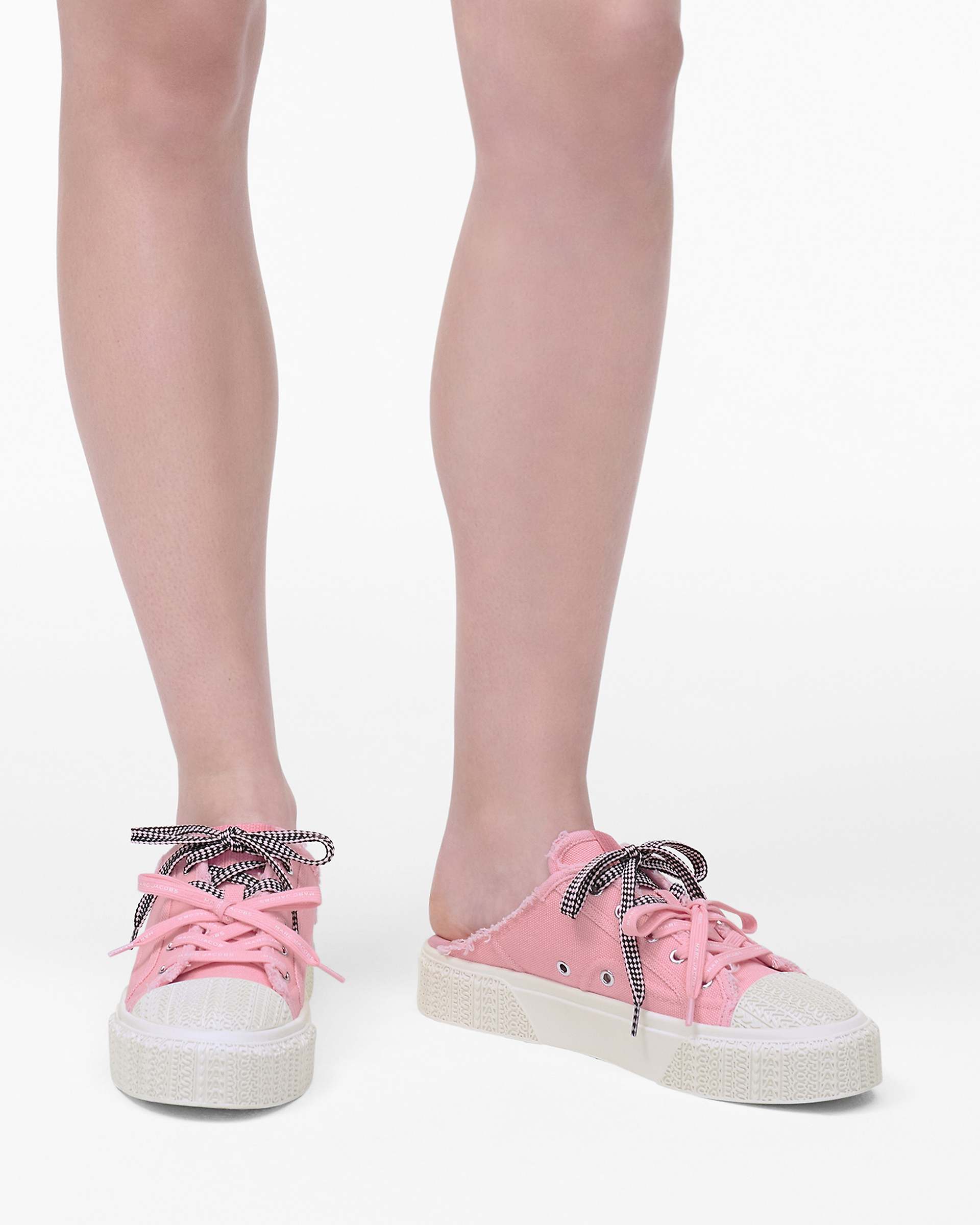 The Sneaker Mule - Ribbon Pink