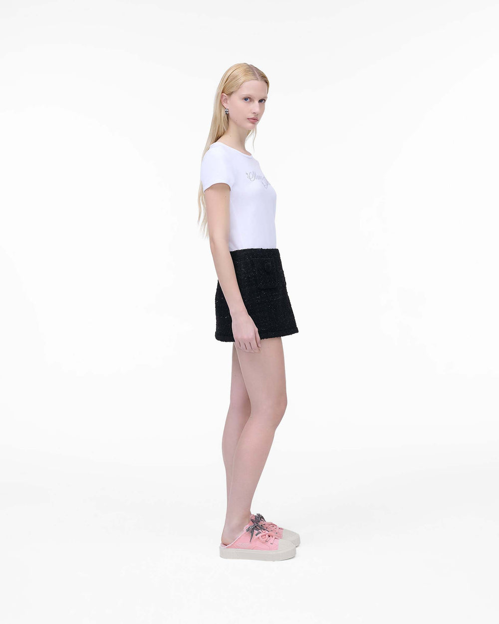 The Sneaker Mule - Ribbon Pink