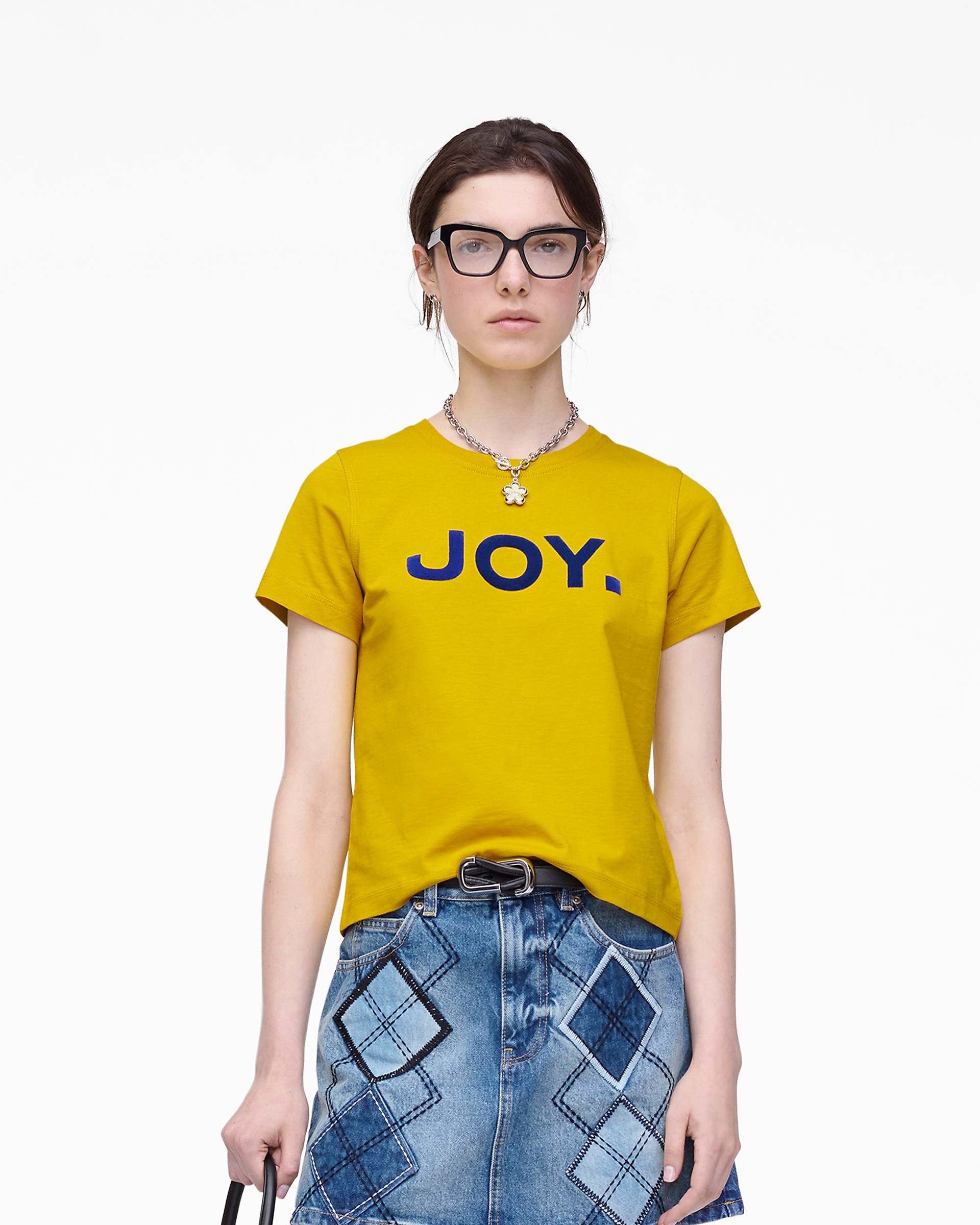 Joy. Slim Tee - Joy Yellow