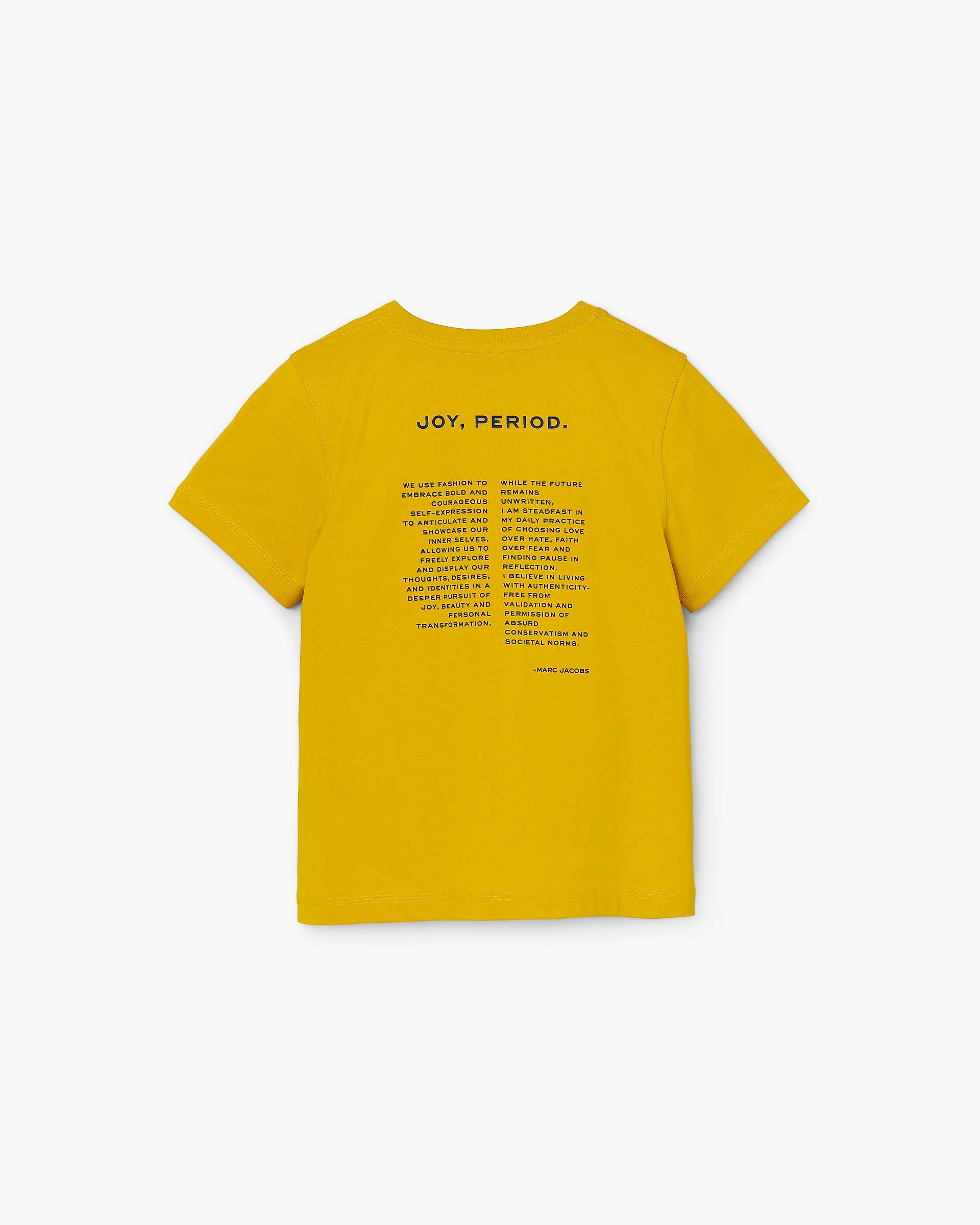 Joy. Slim Tee - Joy Yellow