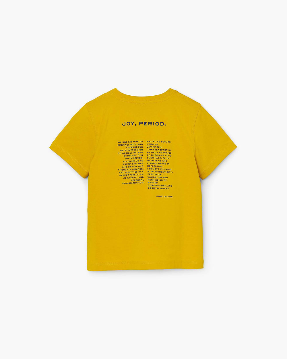 Joy. Slim Tee - Joy Yellow