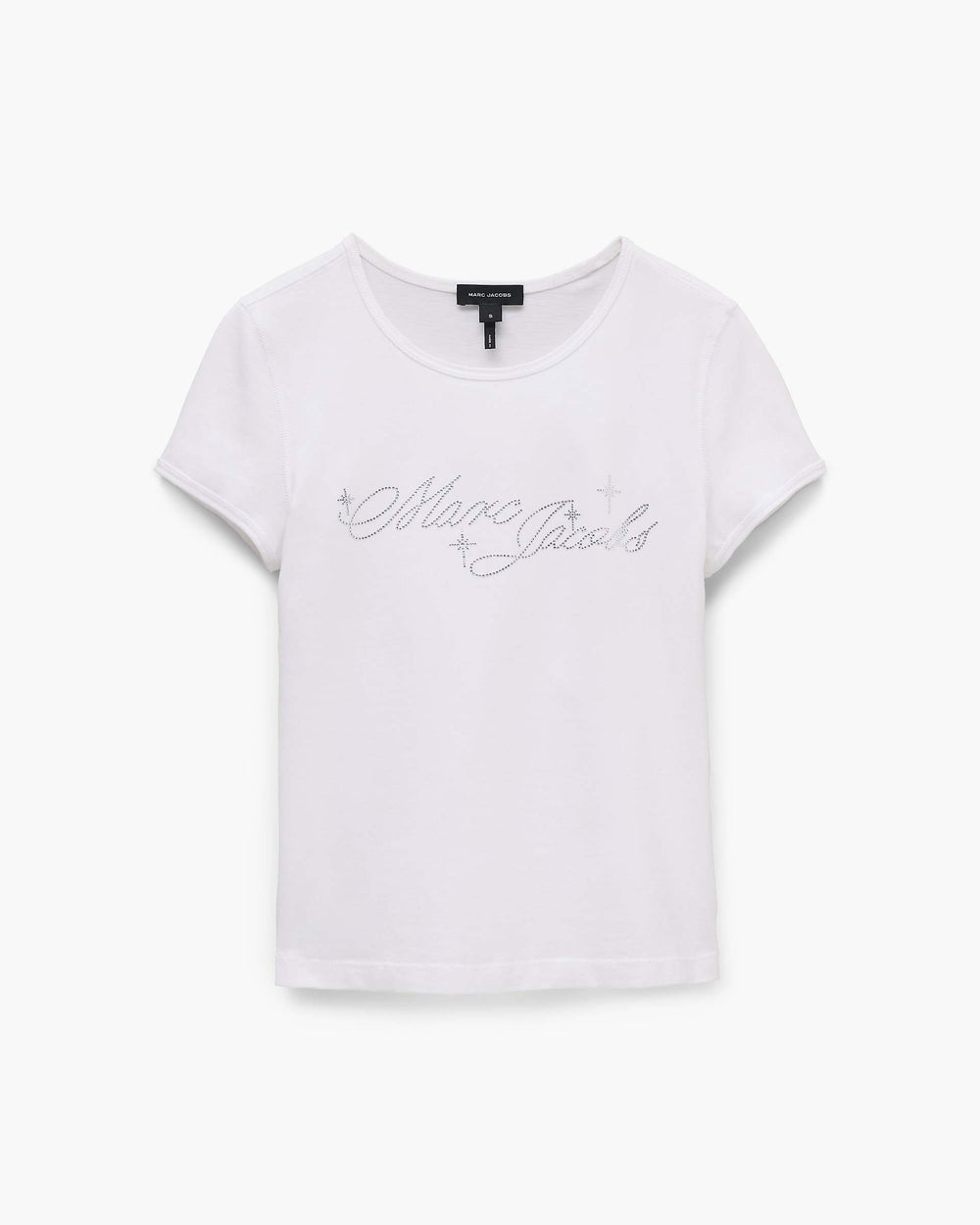 Charm Logo Shrunken Tee - White