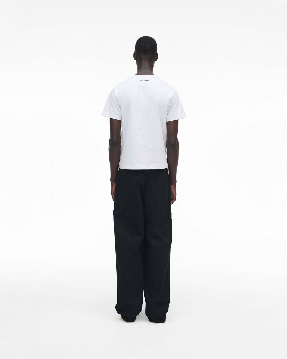 The Stripe Box Tee - White
