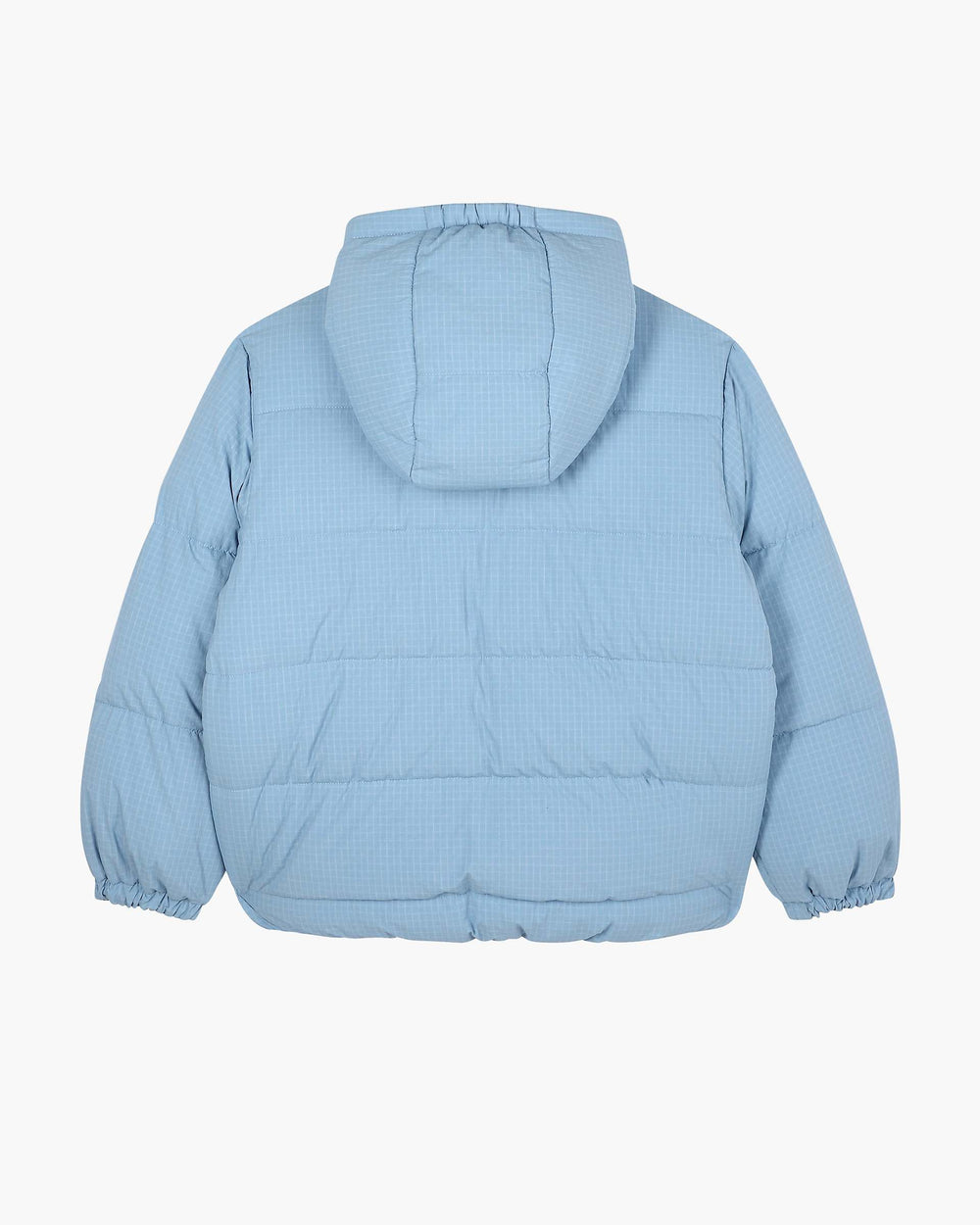 The Reversible Puffer Coat - Blue