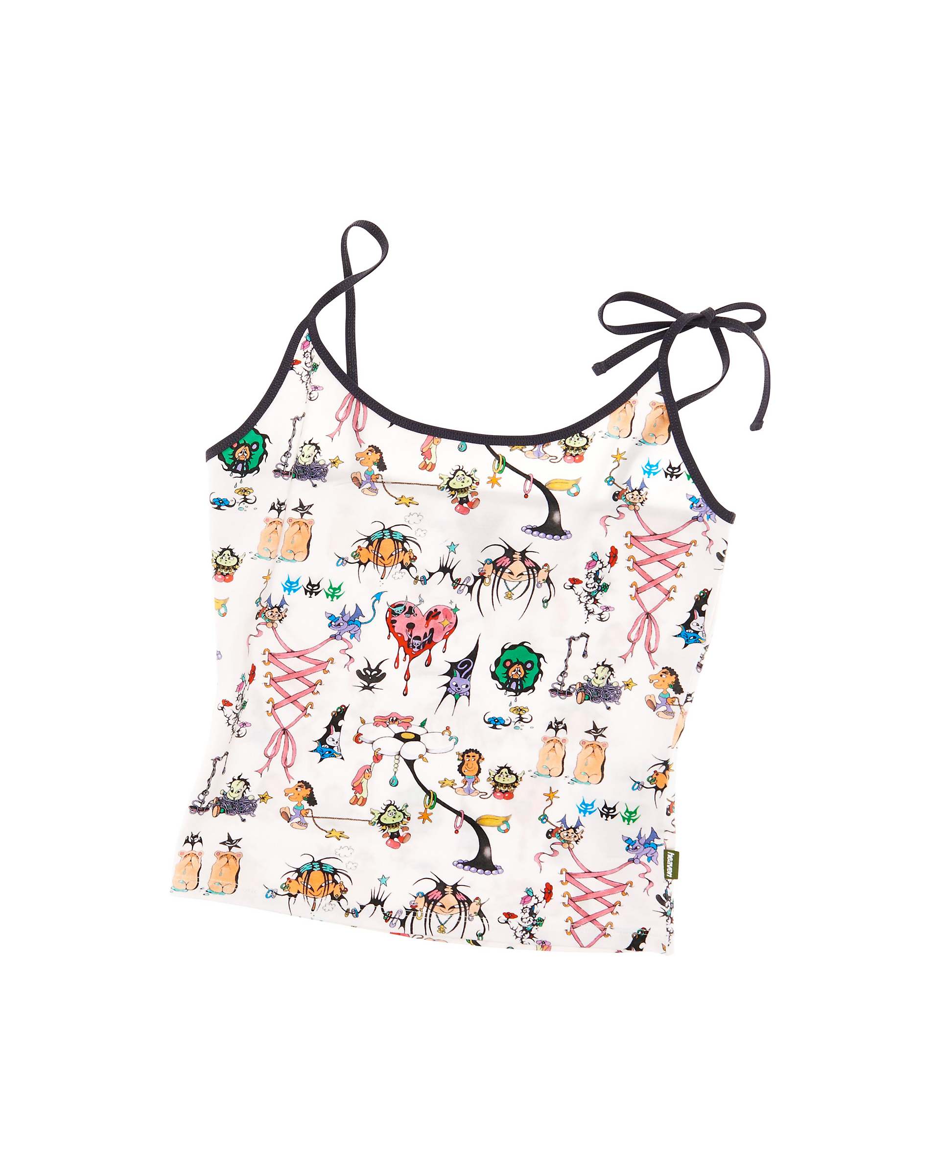 Characters Cami - White Multi