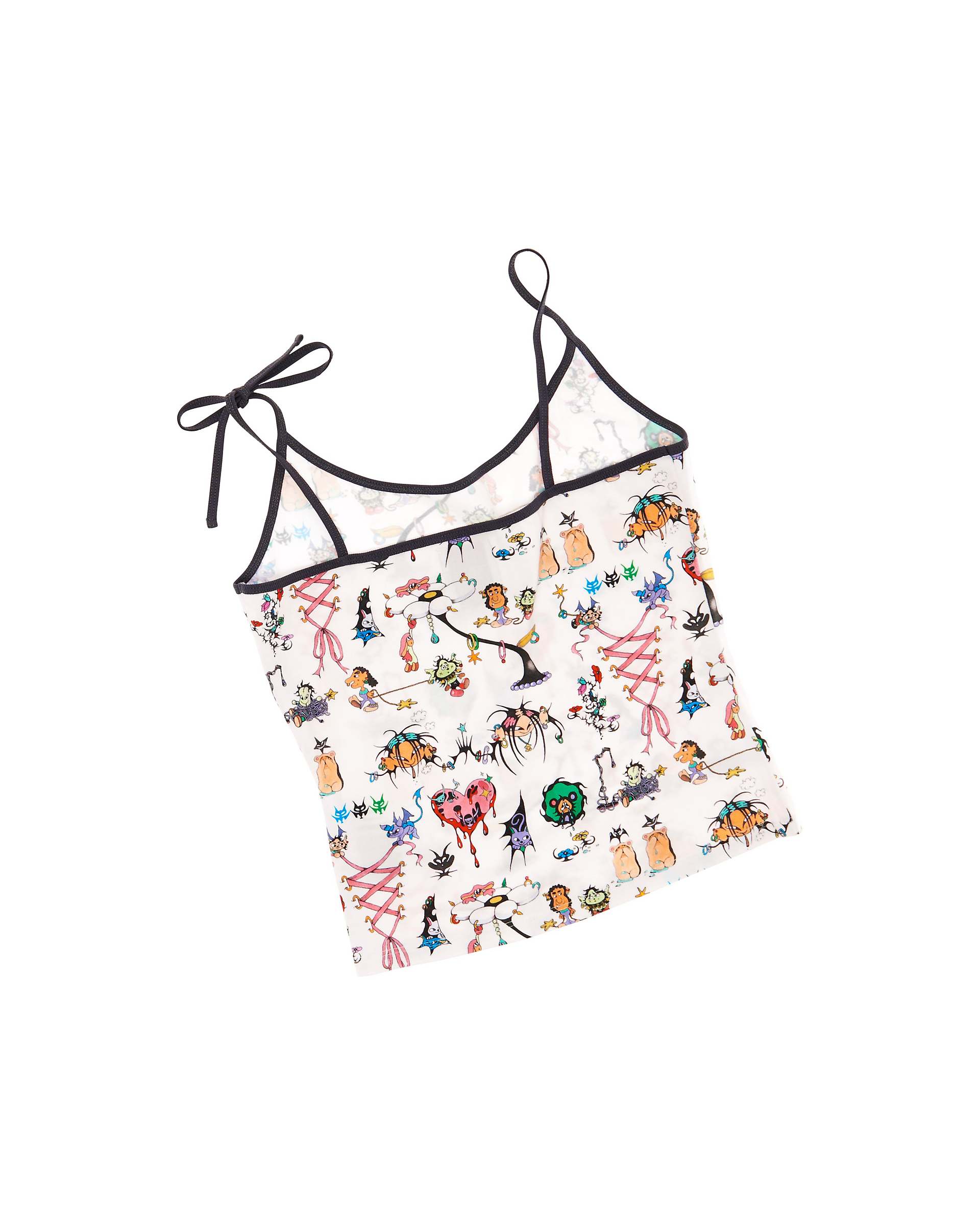 Characters Cami - White Multi