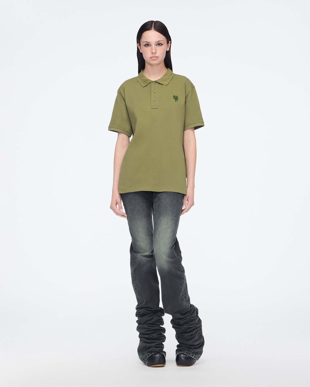 Tiny Teddy Polo - Green