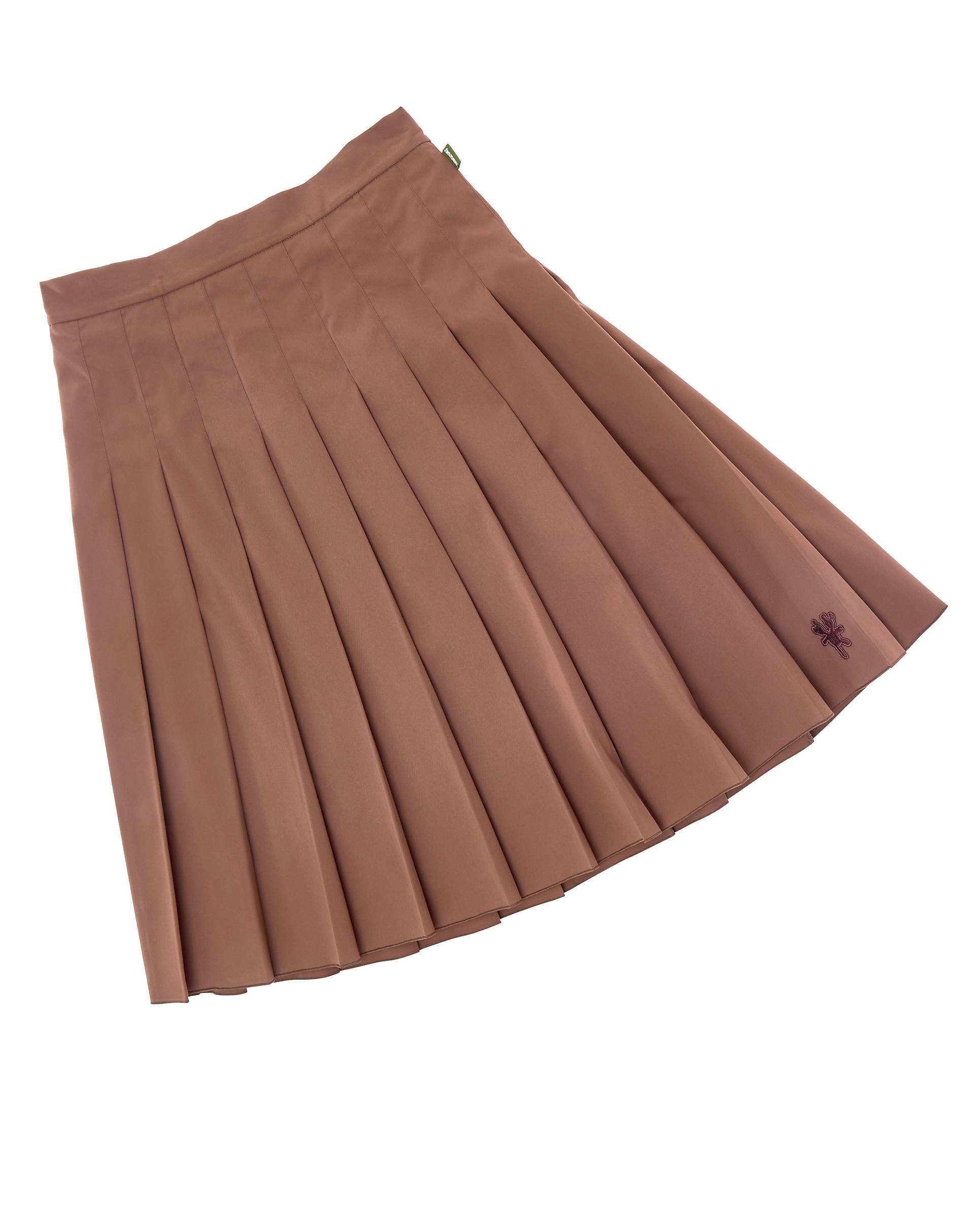 Pleated Skirt - Brown