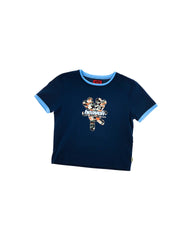 HEAVEN LOGO BABY TEE - Navy