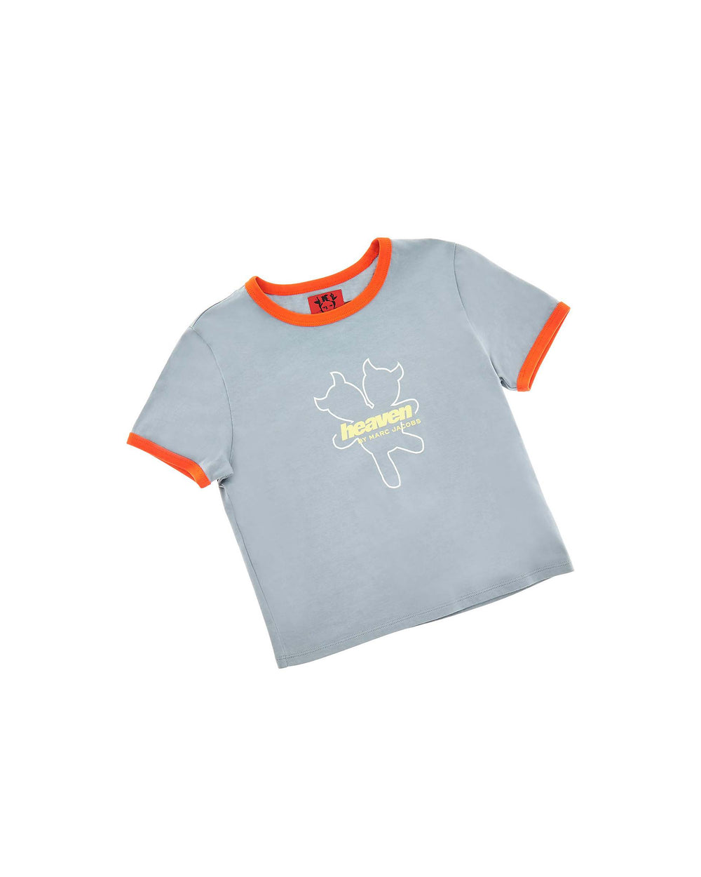 Heaven Logo Baby Tee - Grey