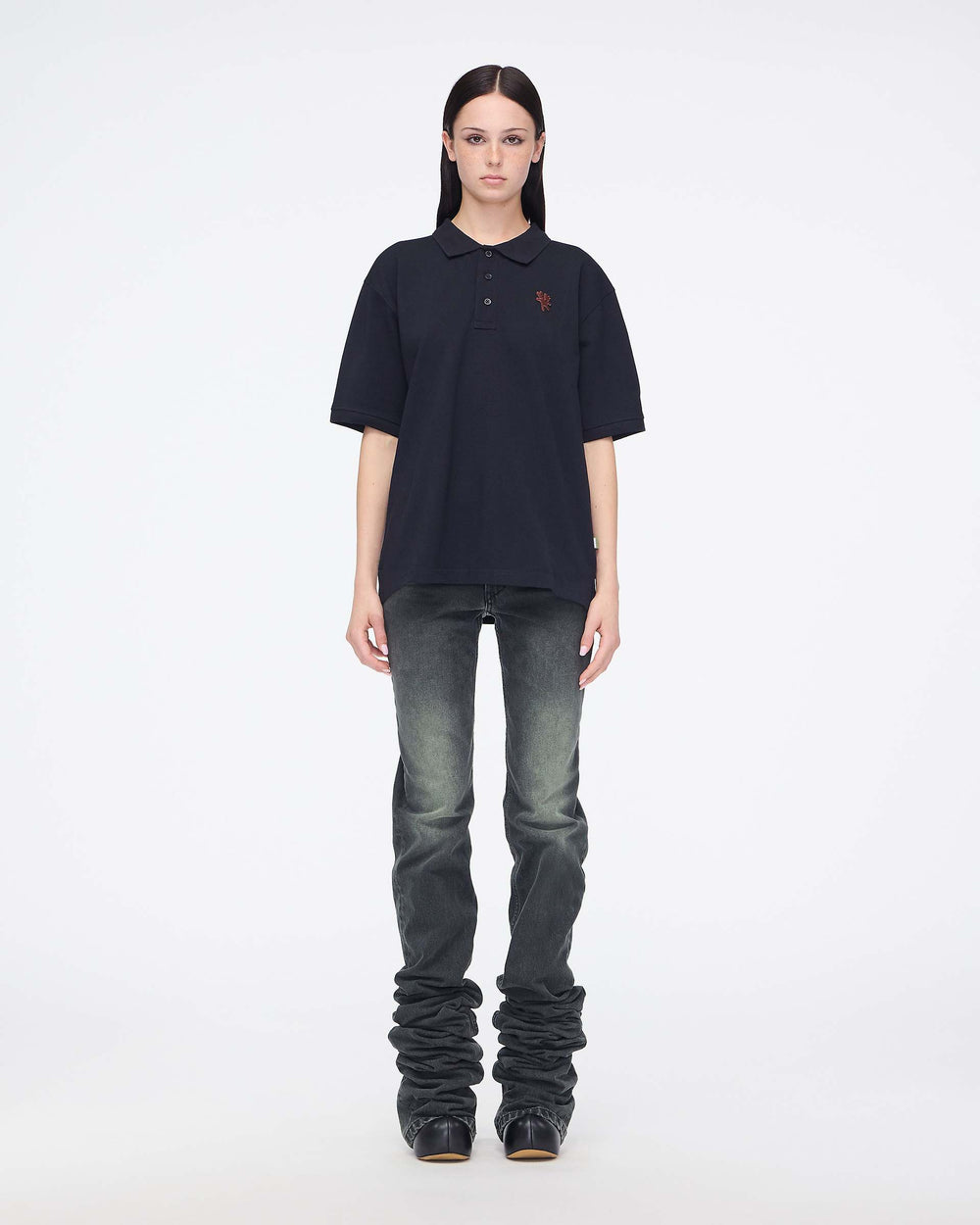 Tiny Teddy Polo - Black