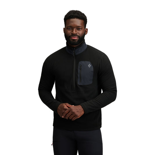 Black Diamond Men's Rift Half-Zip Fleece Jacket