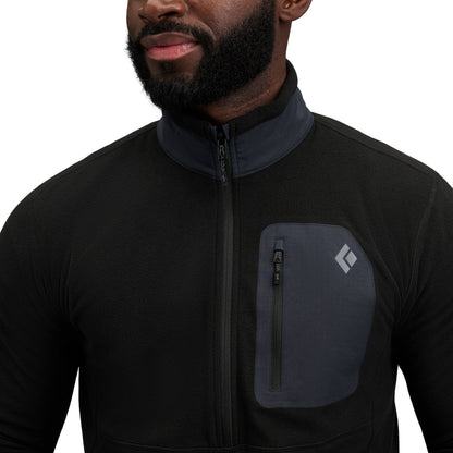Black Diamond Men's Rift Half-Zip Fleece Jacket