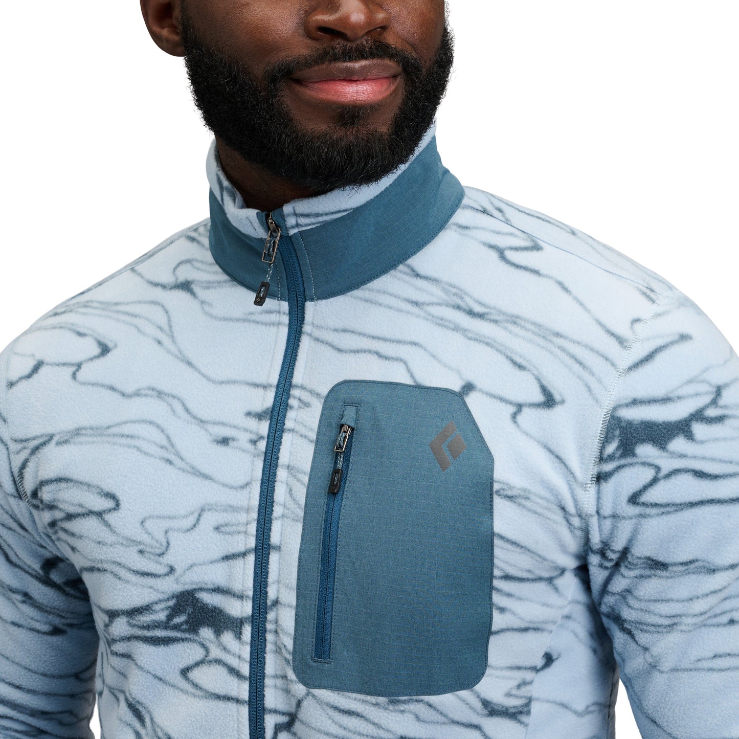 Black Diamond Men's Rift Half-Zip Fleece Jacket