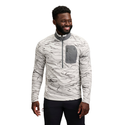 Black Diamond Men's Rift Half-Zip Fleece Jacket