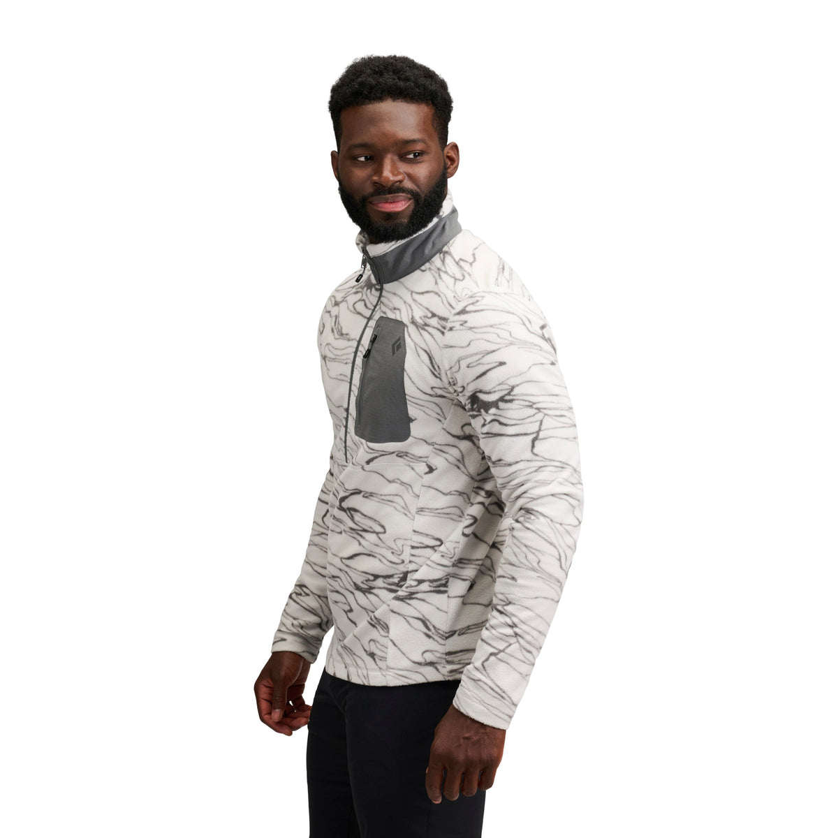 Black Diamond Men's Rift Half-Zip Fleece Jacket