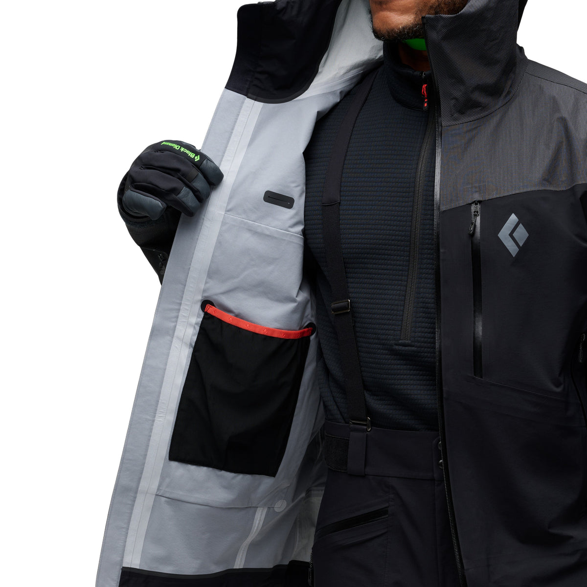 Black Diamond Men's Mission Alpine Shell