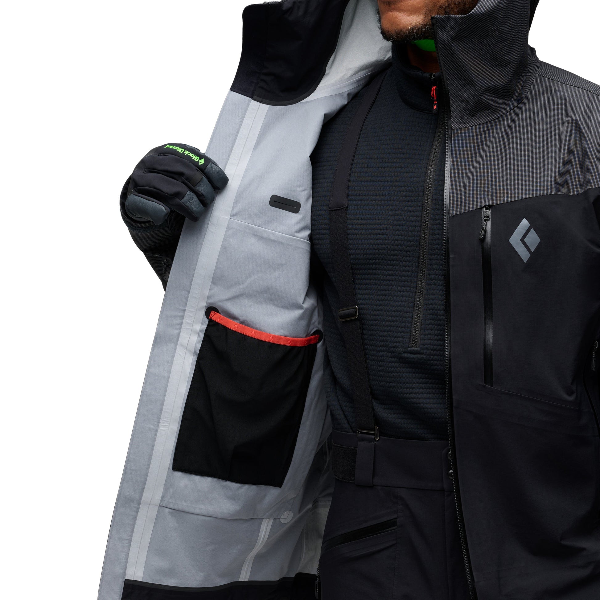 Black Diamond Men's Mission Alpine Shell