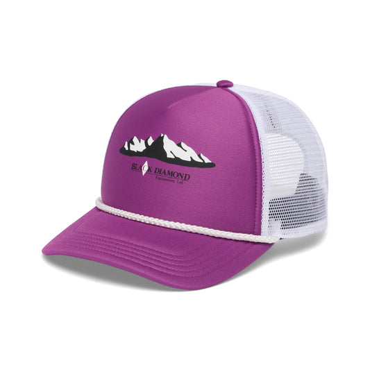 Black Diamond Flat Bill Trucker Hat