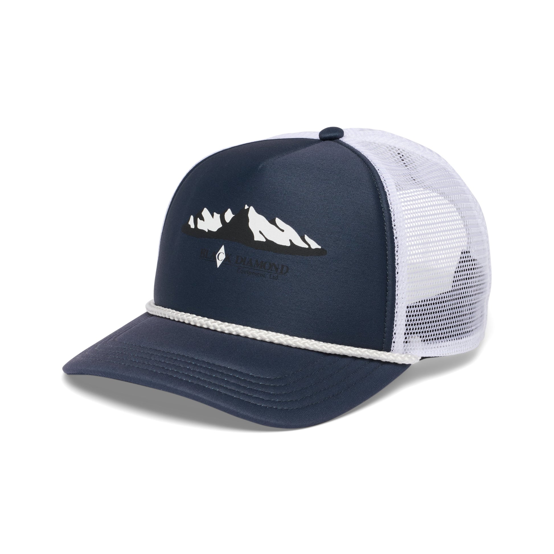 Black Diamond Flat Bill Trucker Hat