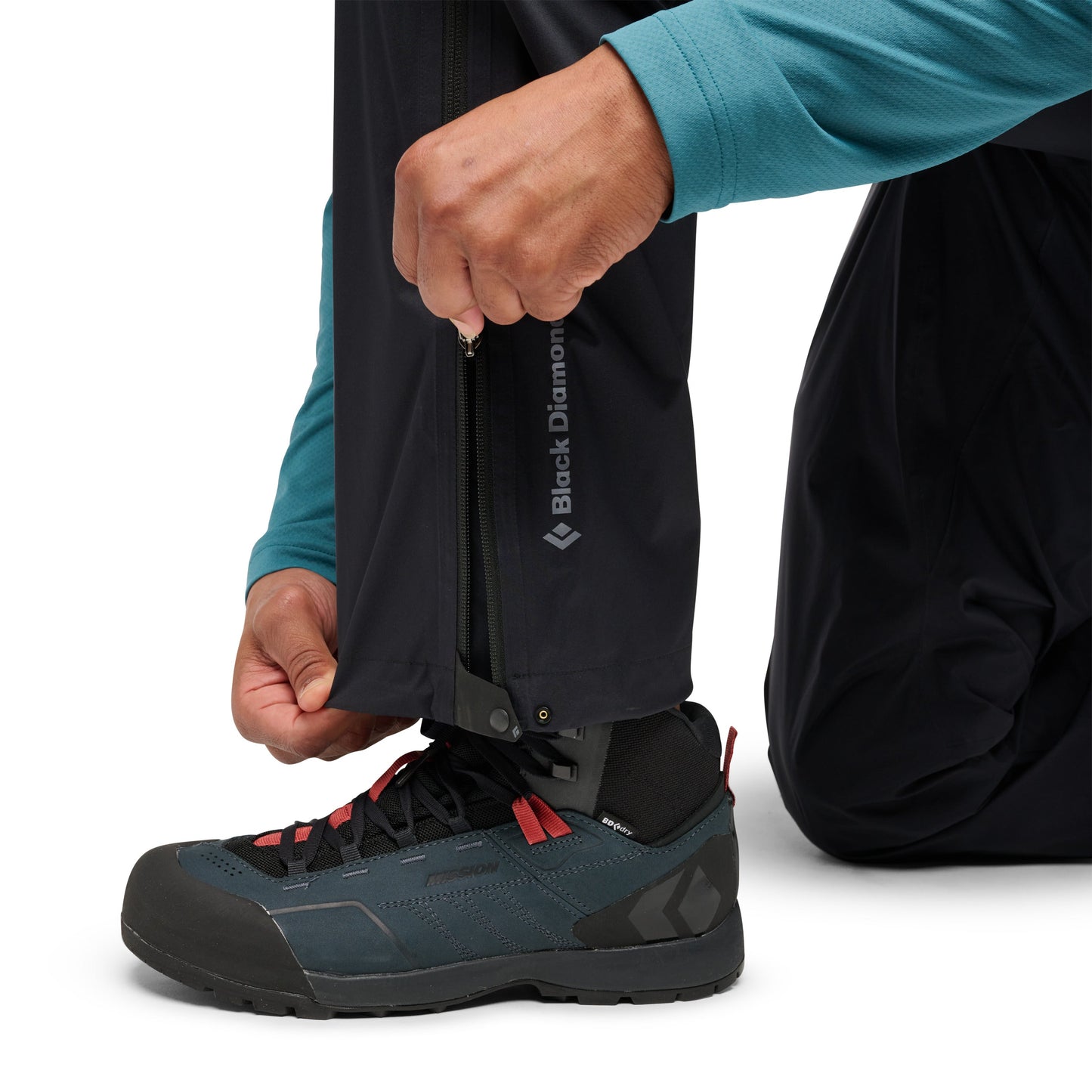 Black Diamond Men's Fineline Stretch Full Zip Pants
