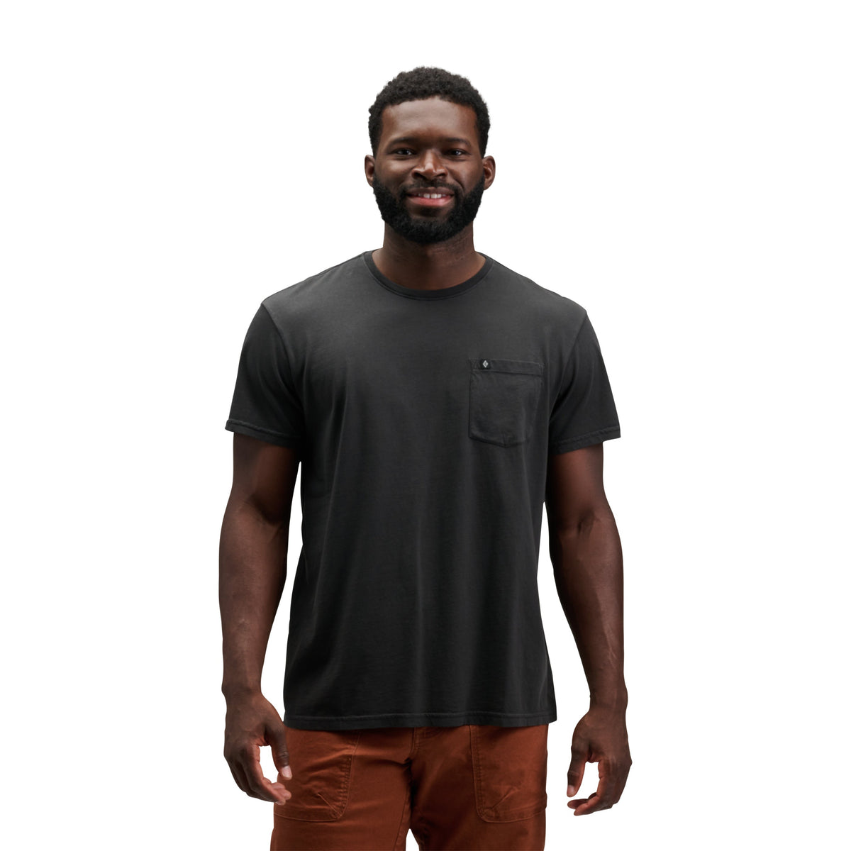 Black Diamond Men's Diamond Patch Short Sleeve Pocket Tee