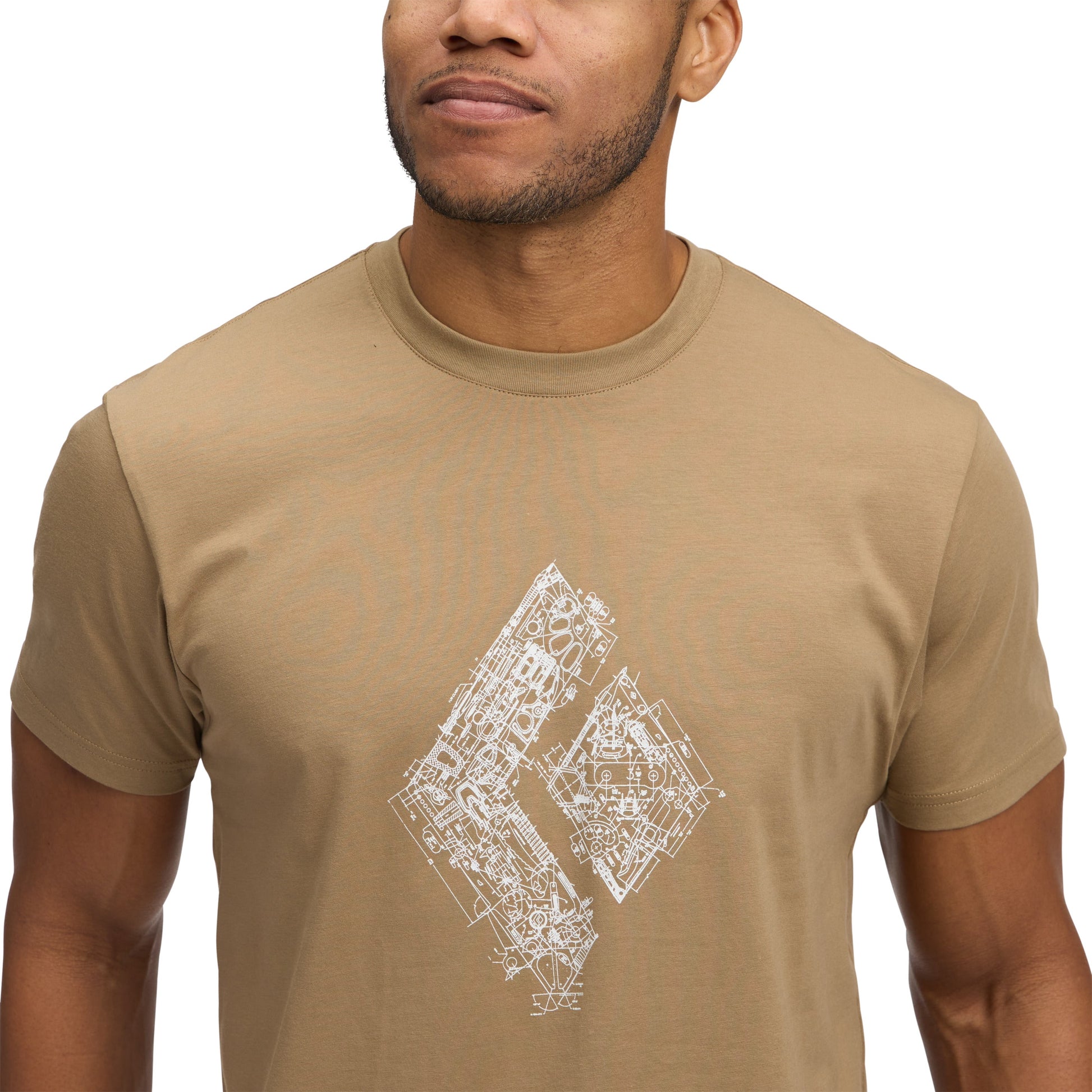 Black Diamond Men's Engineered Diamond Short Sleeve Tee