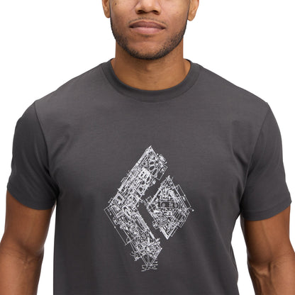 Black Diamond Men's Engineered Diamond Short Sleeve Tee