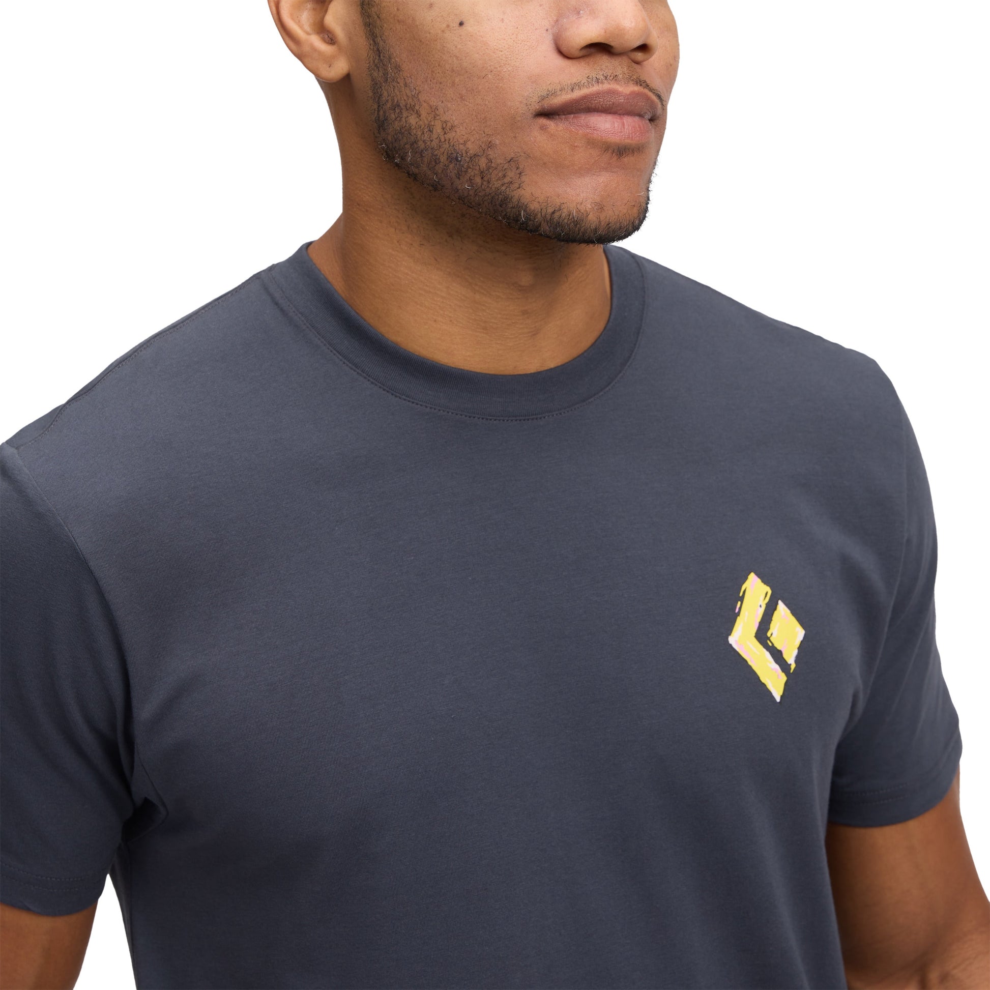 Black Diamond Men's Shredded Short Sleeve Tee