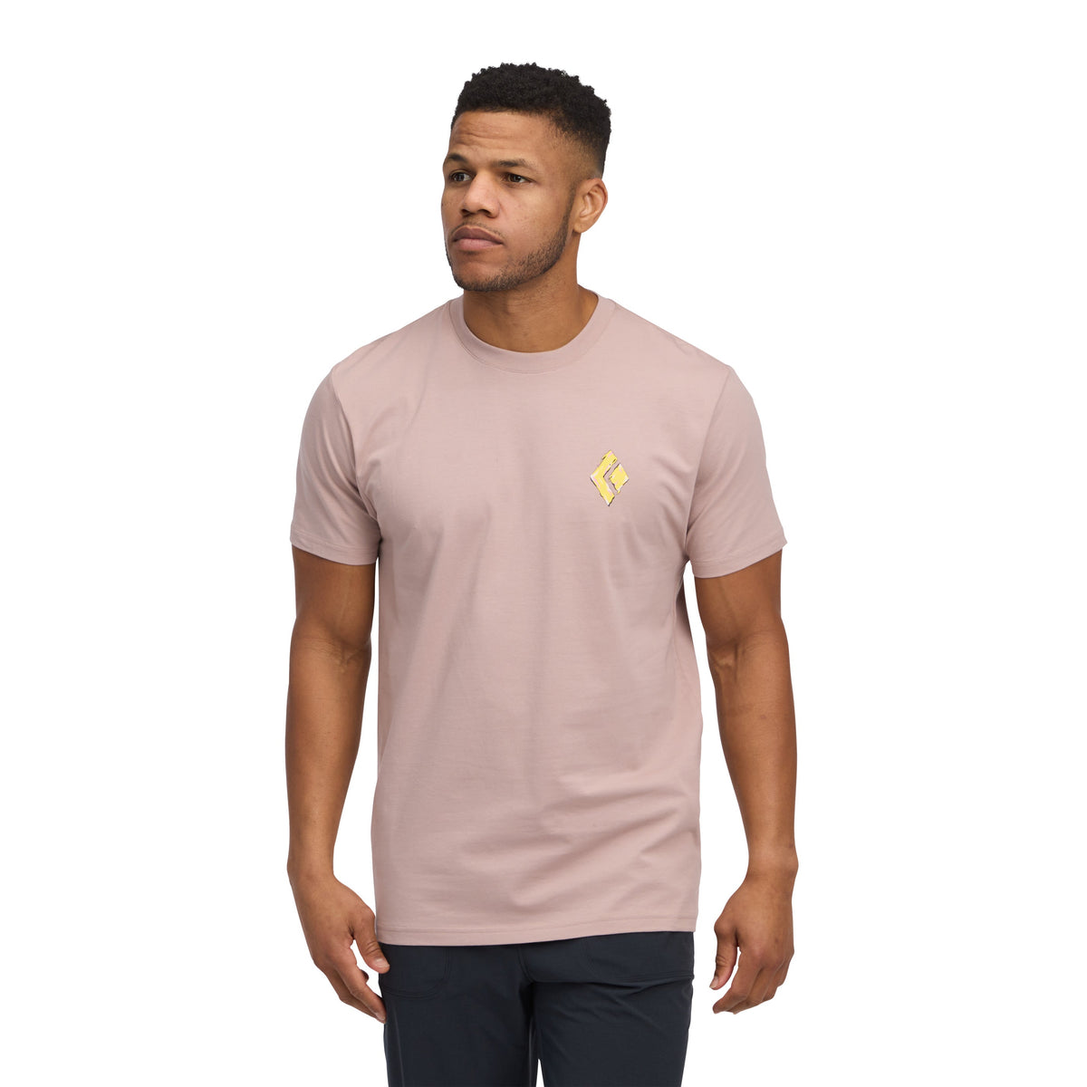 Black Diamond Men's Shredded Short Sleeve Tee