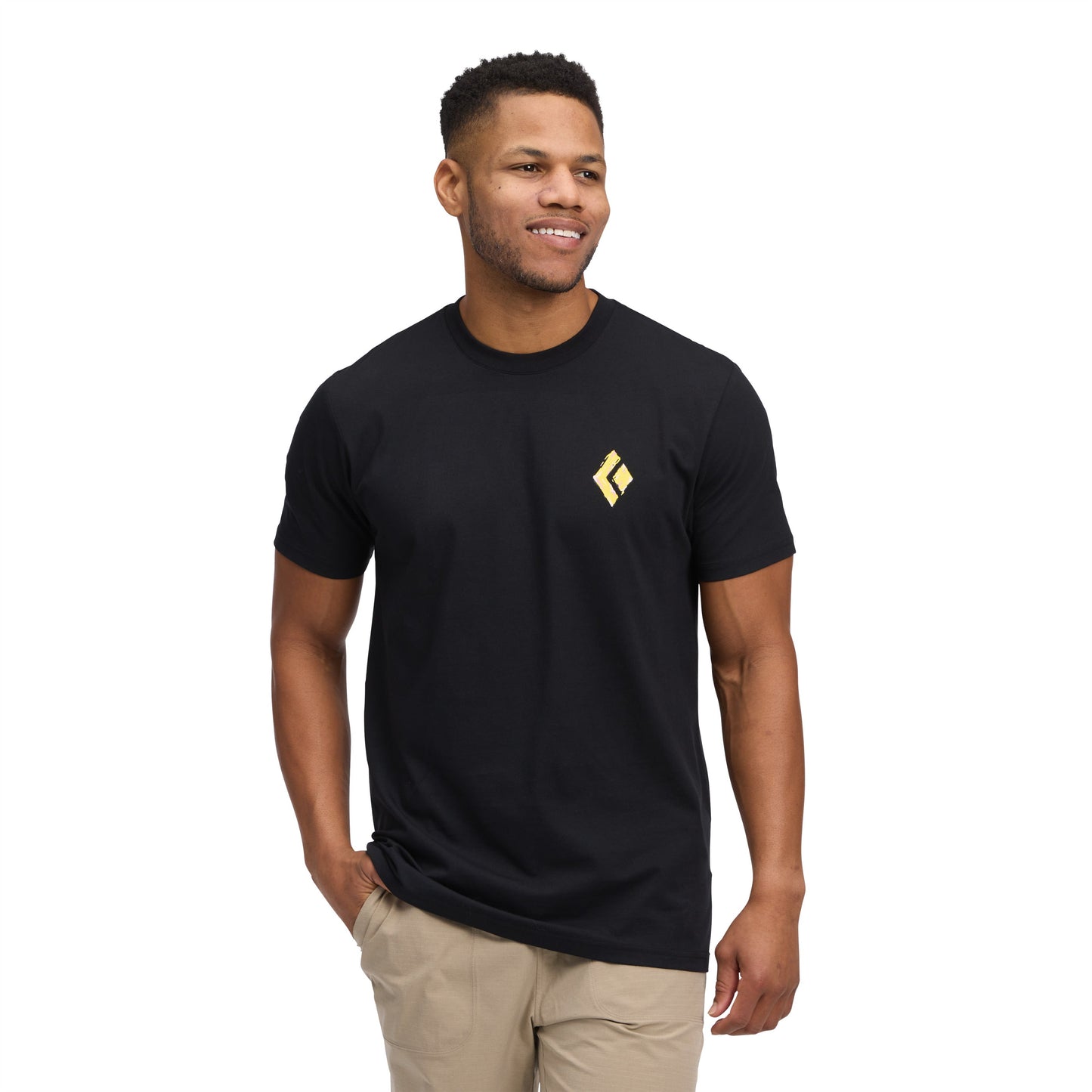 Black Diamond Men's Shredded Short Sleeve Tee