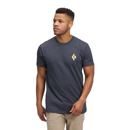 Black Diamond Men's Shredded Short Sleeve Tee