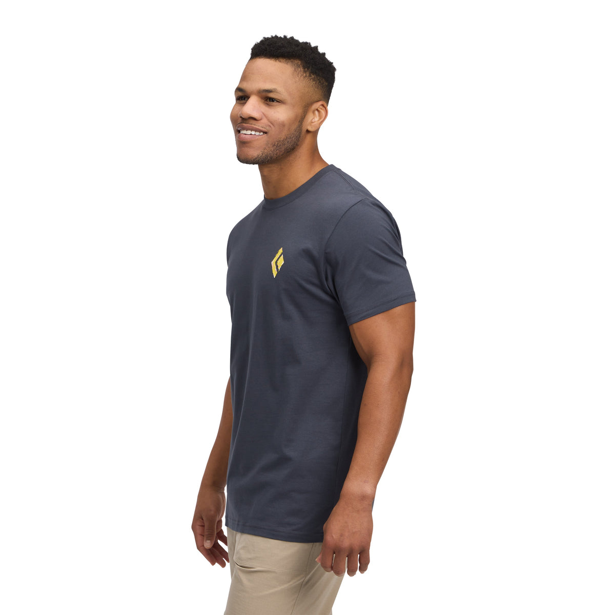 Black Diamond Men's Shredded Short Sleeve Tee