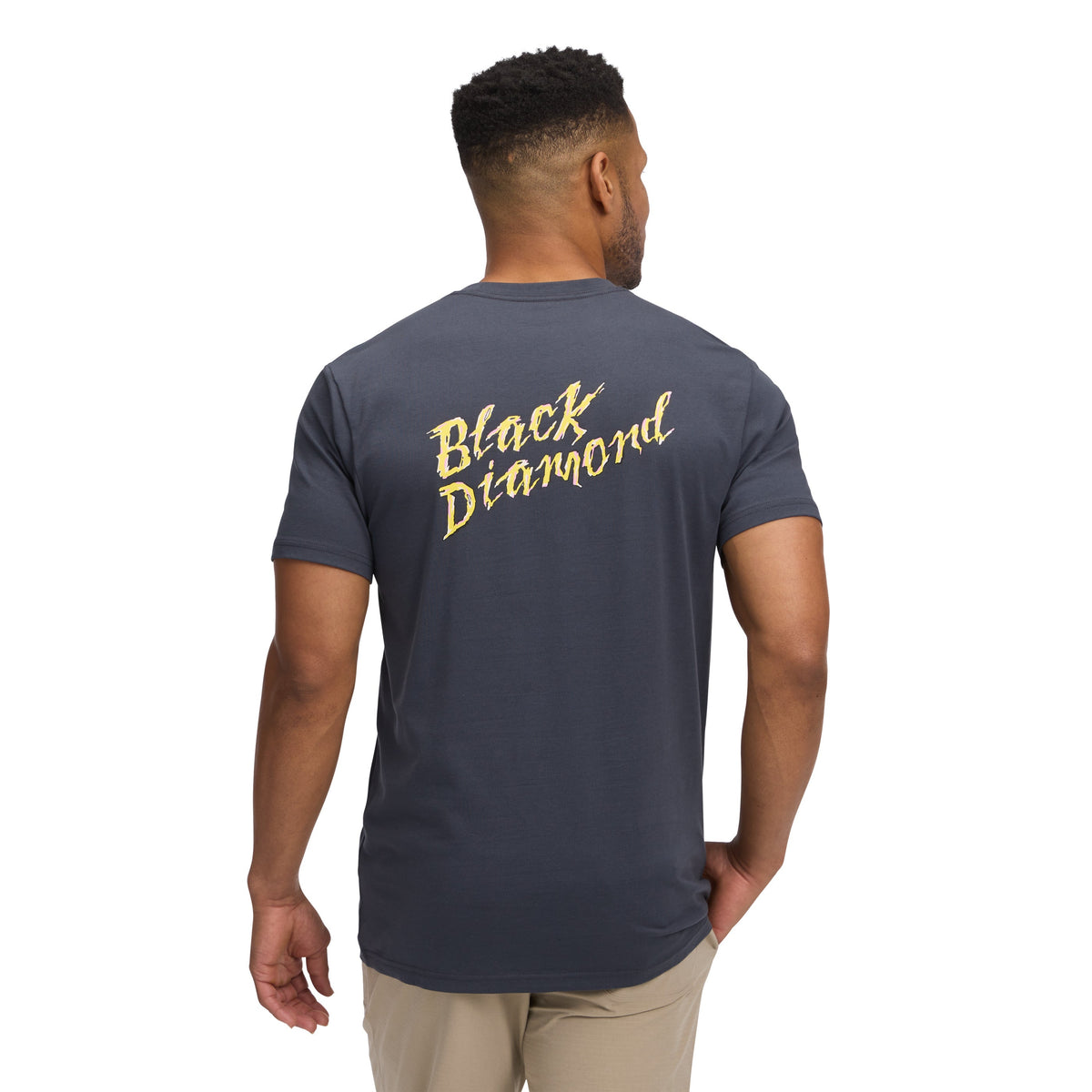 Black Diamond Men's Shredded Short Sleeve Tee