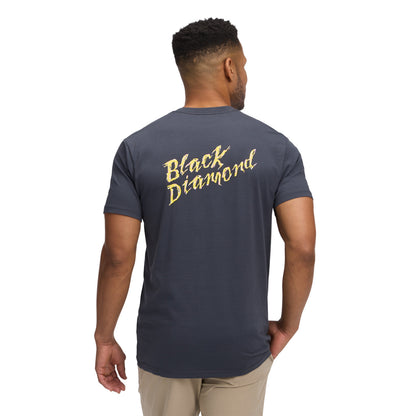 Black Diamond Men's Shredded Short Sleeve Tee