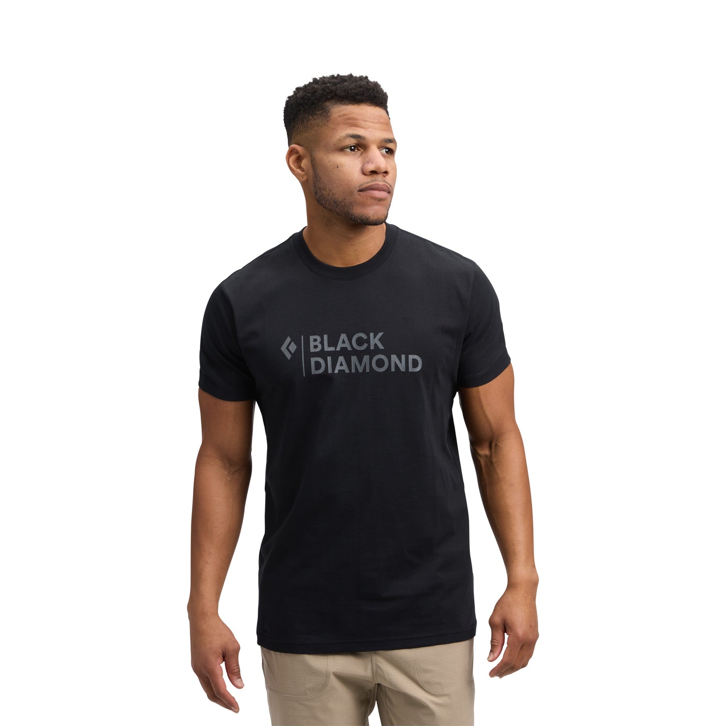 Black Diamond Men's Mini Stacked Short Sleeve Tee