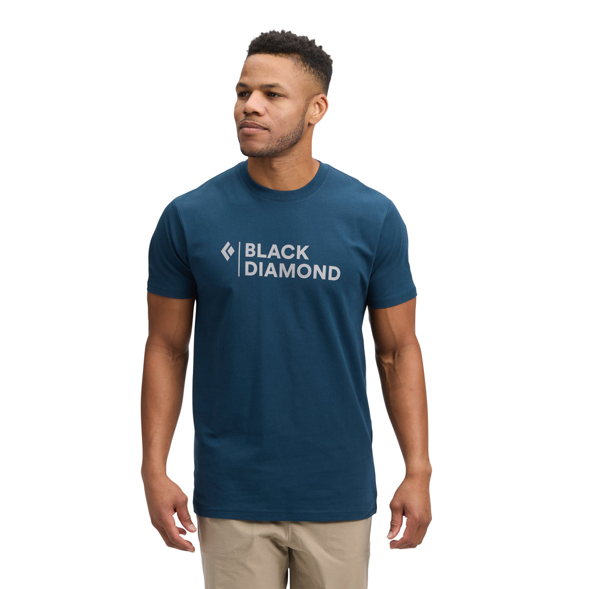 Black Diamond Men's Mini Stacked Short Sleeve Tee