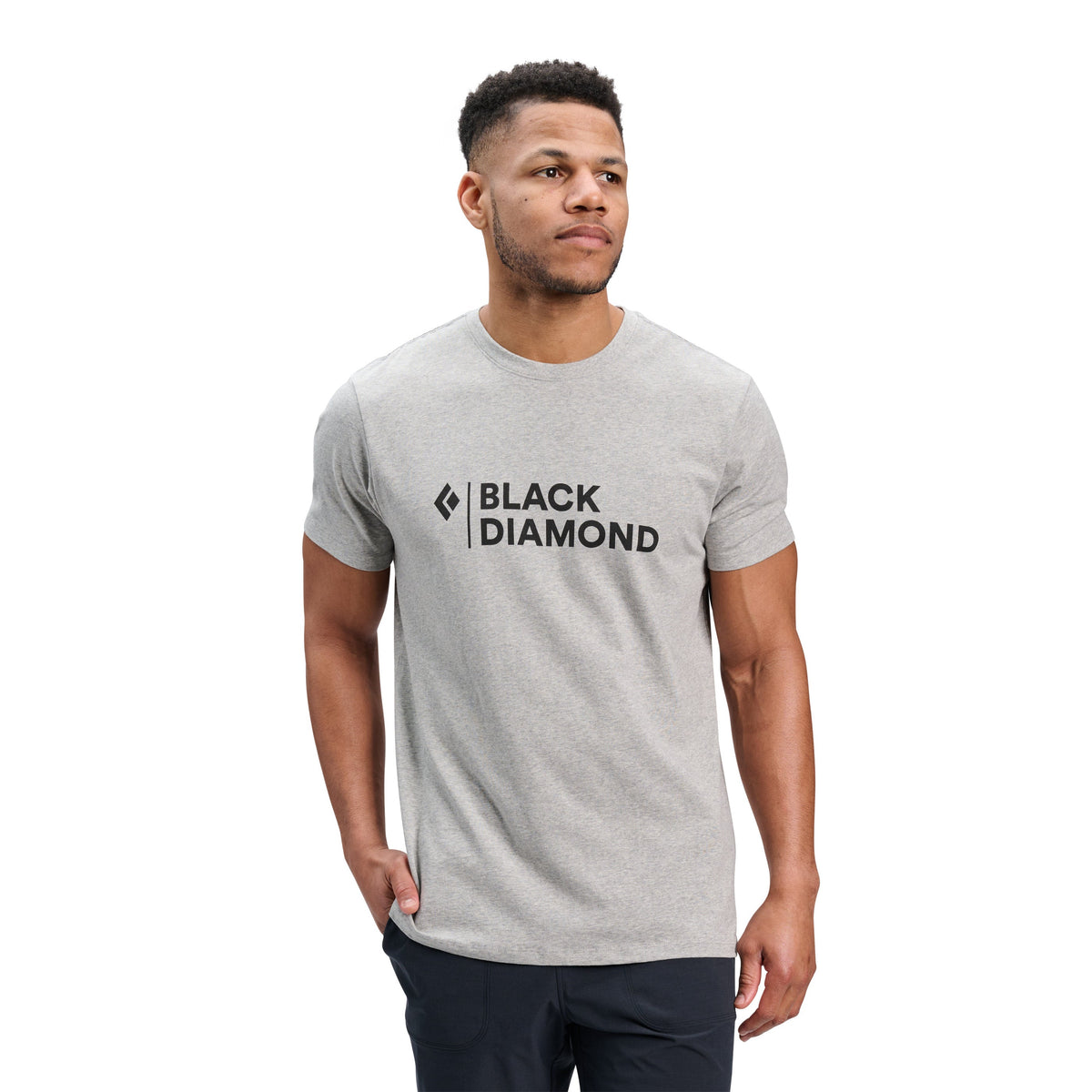 Black Diamond Men's Mini Stacked Short Sleeve Tee