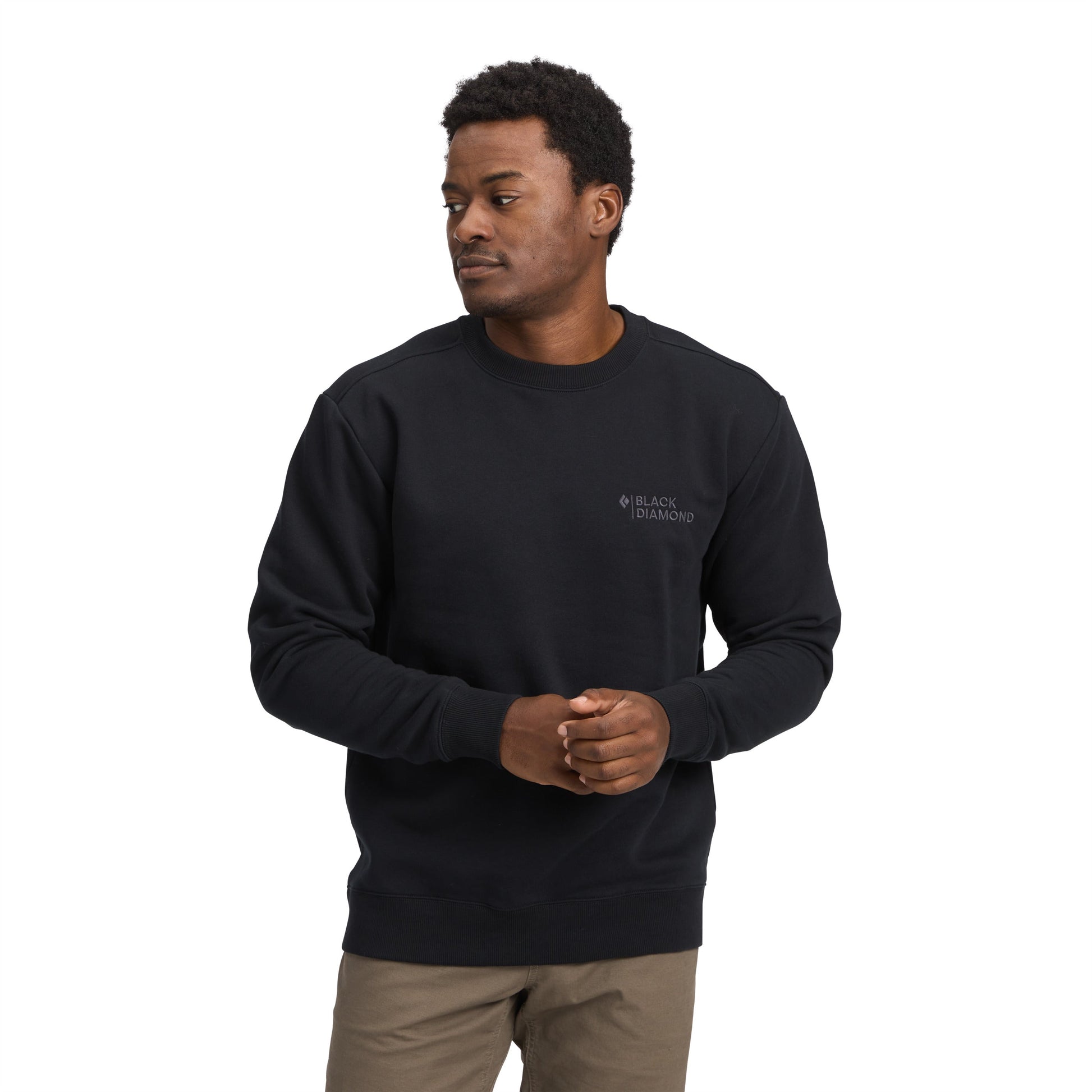 Black Diamond Men's Mini Stacked Crewneck